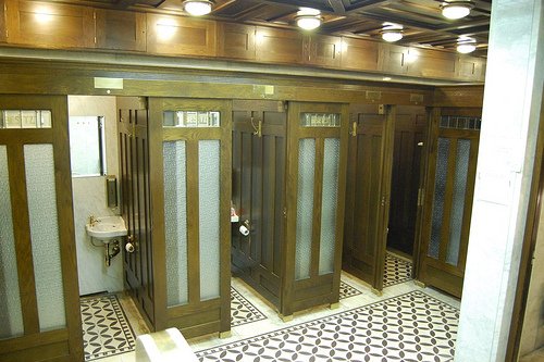 Public toilets by Adolf Loos