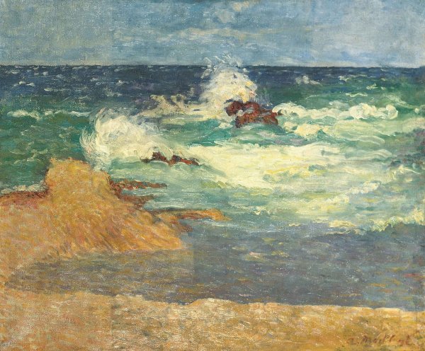 Maillol: Tengerpart, 1885